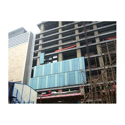 China Metal Unitized Building Curtain Wall Glass Aluminum Curtain Wall Invisible for sale