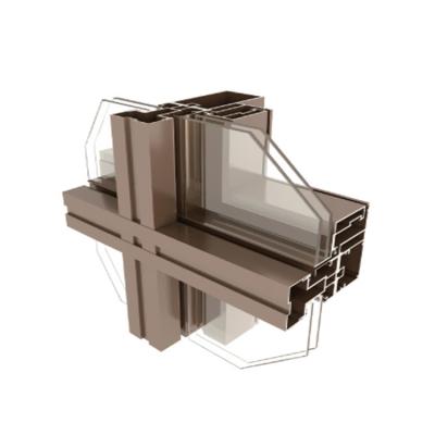 China Low E Building Curtain Wall 5mm-30mm Laminated Glass Curtain Wall for sale