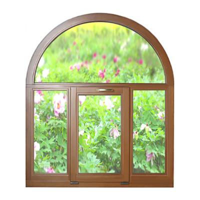 China Horizontal Solid Wood Window Folding Screen Windproof Casement Windows for sale