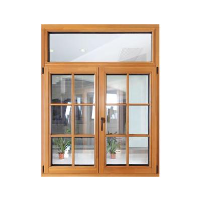 China Large Casement Solid Wood Window Anti Theft Mirror And Window Grill for sale
