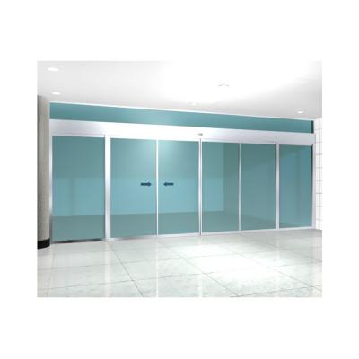 China Stainless Steel Automatic Sliding Doors Glass Inductive Slider Sensor Door for sale