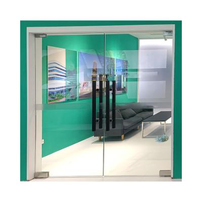 China Double Glass electric sliding door Hurricane Impact Soundproof Frame System for sale