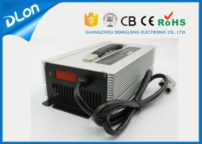 China 24v 36v 48v truck battery charger 50a 30a 25a with led displayer aluminium case for sale