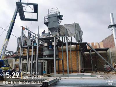 China PLC Control Sodium Silicate Drying Furnace / Sodium Silicate Manufacturing Plant for sale
