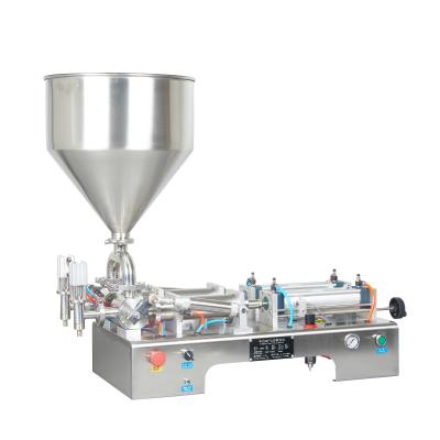 China 12. DUOQI G2WTD 2 Head Filling Machine for Honey Juice Detergent Perfect 115 40 38 cm for sale