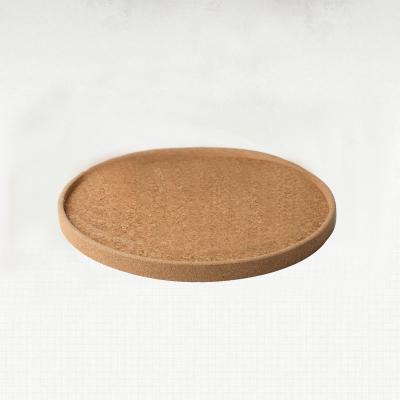 China Cork storage round tray for sale