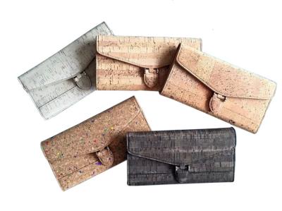 China Customized Cork Clutch Bag, different colors for sale