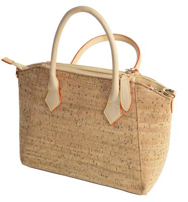 China Top rated style,Women Cork Handbag for gift shop Wholesale 12.6''/13.7''*5.9''*9.8'' for sale