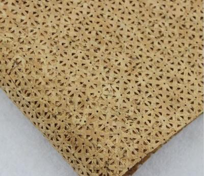 China Whosale Price 1.4m Width Hollow Cork Fabric style by Yard in Nature Color for Decoration for sale