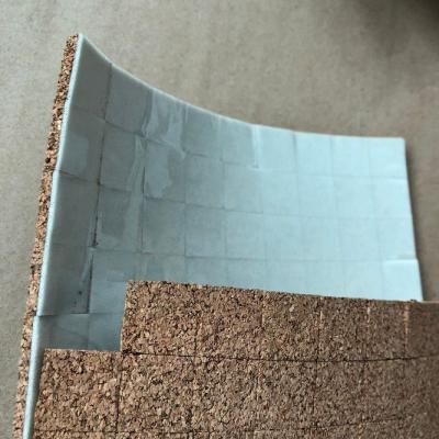 China Factory Wholesale Square 30x30mm Cork Distance Protective Pads for Glass & Mirror Seperating for sale