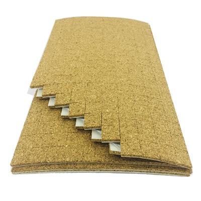 China Glass Separator Cork Mat With Static Foam For Shipping 20*20*3+1 by Sheets for sale