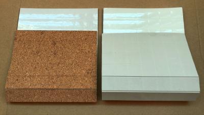 China Hotsale 23x23x2.5 Square Cork Pads with Foam for Glass Protection and Transportation for sale