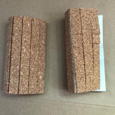 China Hotsale 18x18x6 Square Cork Pads with Foam for Glass Protection and Transportation for sale