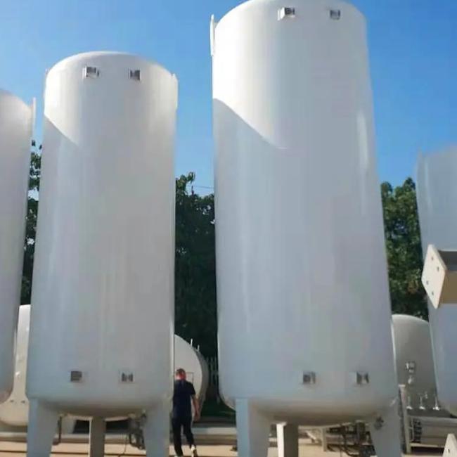 20m3 Cryogenic Liquid Nitrogen Storage Pressure Tank