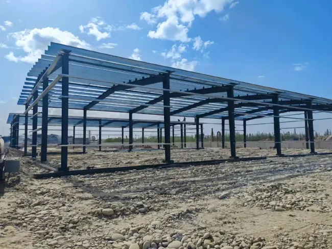 Manufacture Price Prefabricated Building Steel Structure Frame Customizable Color Warehouse Construction 1