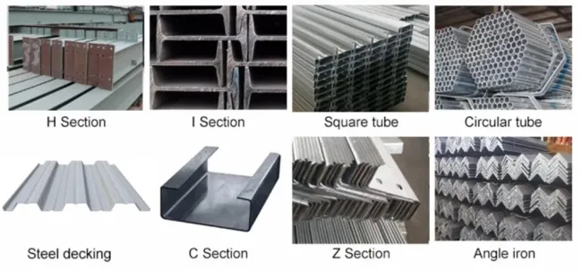 Manufacture Price Prefabricated Building Steel Structure Frame Customizable Color Warehouse Construction 6