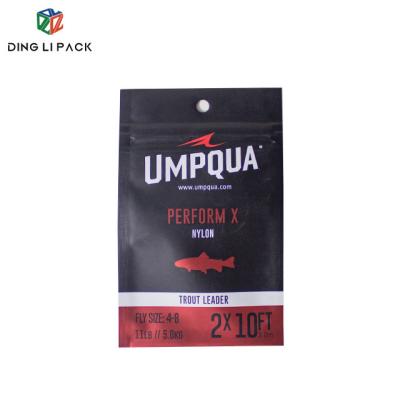 China Custom Printed Heat Seal Laminated Plastic Worm Bags Personalized Zipper Bags for sale