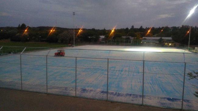 FIH Certified Hockey Artificial Turf installation showing consistent surface and professional appearance