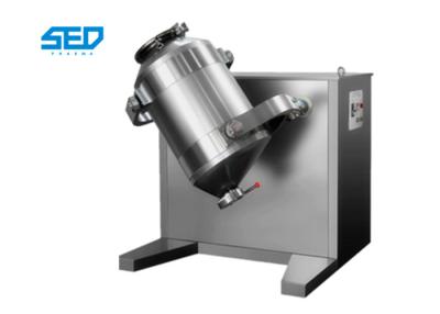 China Three Dimensional Dry Powder Mixer Machine With Stainless Steel Material Body for sale