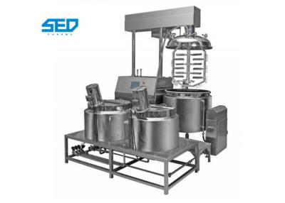 China 300L Ointment Manufacturing Machine Pharmaceutical Use Vacuum Emulsifying Mixer for sale