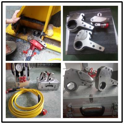 China Industrial Square Drive Hydraulic Torque Wrench , Bolt Loosening And Tightening Tools for sale