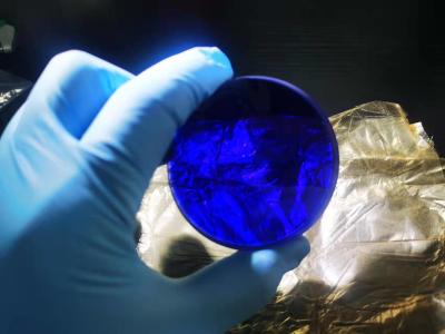 China Sapphire Gem Crystal Artificial Hardness azul imperial 9,0 Ruby Crystal à venda