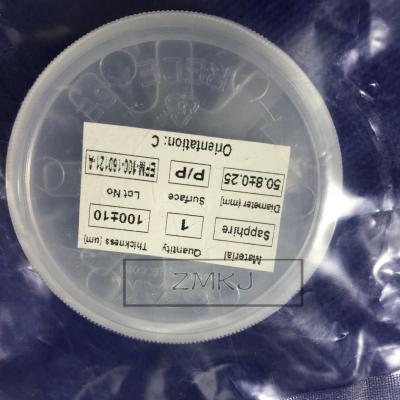 China Sola oblea ultra fina del zafiro del cristal, grueso de la pulgada 0.1m m del substrato 2 del zafiro en venta