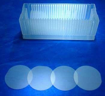 China Round C - Axis Sapphire Wafer Diameter 100mm For LED And Optical Lens for sale