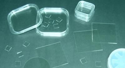 China Lente do único cristal da espessura Al2O3 da bolacha 0.5mm da safira do quadrado 10 X10 milímetro à venda