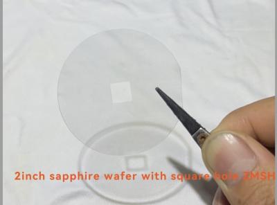 China 0.4mm Al2o3  Sapphire Wafers For Epitaxial Growth for sale