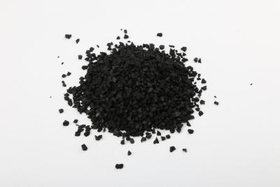 China Black SBR Artificial Grass Infill Granules Recycled Shock Resistant for sale