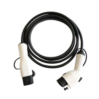 China EV Charger Adaptor 5M 1 Phase Type 1 To Type 2 EV Cable 32A 3kg for sale
