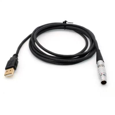 China Lemo FGG.1B.304 al cable de datos de encargo de la longitud del cable el 1m los 2m 3M los 4m del USB en venta