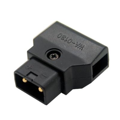 China D-Tap Male Connector P Tap 2 Pin Right Angle Connector Powertap Connector For BMCC Power Systems for sale