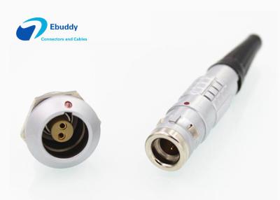 China Waterproof IP68 2 Pin Lemo Connector FGG 0K Size Male And Female Connectors for sale