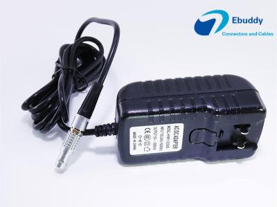 China Lemo Custom Power Cables Lemo 0B 2pin male plug to 12V power adaptor cable for sale