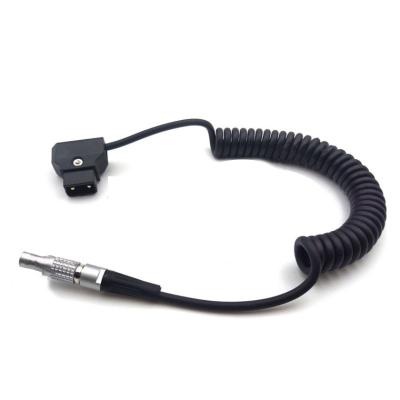 China Teradek Bolt Pro 300 RX Power Camera Connection Cable Lemo 2 Pin To D - Tap Male Spring for sale