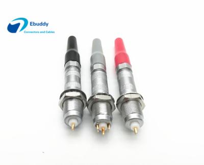 China Coaxial Connector Lemo S Series Lemo 00 01 Size Male Female FFA ERA With Ground Pin for sale