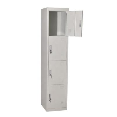 China ISO18001 50kgs / Layer 4 Door Locker Cabinet For Office for sale