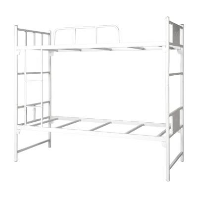 China Twin Mesh Lit Metal Bunk Bed Frame For Adult for sale