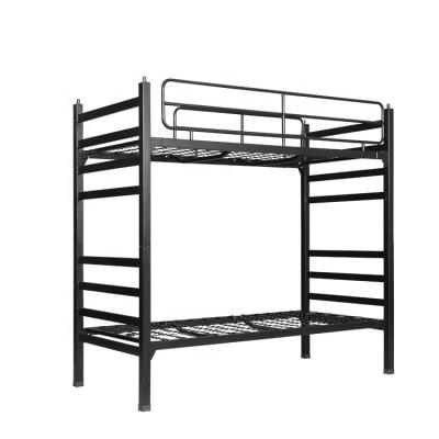 China Twin Metal Frame Twin Bunk Beds With Ladder for sale