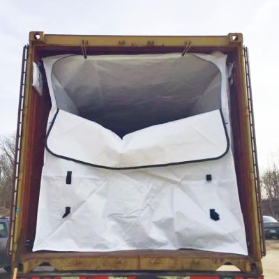 China Hot Sell Product Dry PP Bulk Container Liner Bag For 20FT Container Powder, Seed, Grain, Rice, for sale