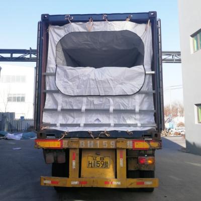 China PP Woven Container Liner Bag For 20ft Container For Food Transportation for sale