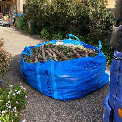 Chine L'U-panneau des déchets de jardin de 3 yards cube sautent des sacs pour des détritus végétaux de feuille de pelouse à vendre