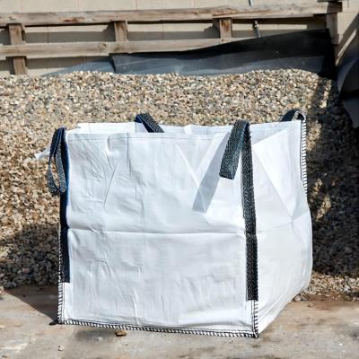 China Industrial Plastic Bitumen Big Bag PP FIBC Bulk Bag For Concrete Construction Bags for sale