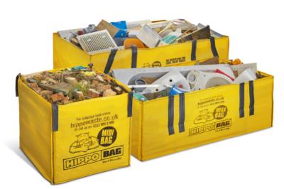 China Heavy Duty Skip Dumpster Big Bag Mega Bag Garbage Junk Skip Bag for sale