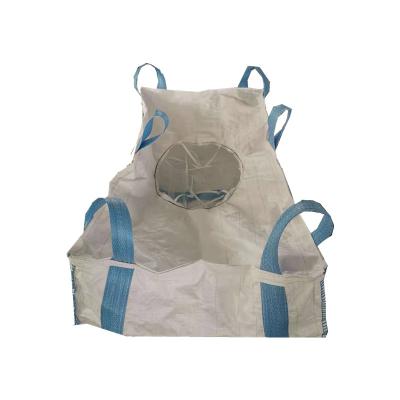 China 2000kg PP Jumbo Bag Poly Big Bag FIBC Bulk Bag PP Woven Big Bag Packaging Iron Manganese Ore for sale