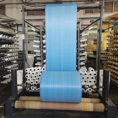 China Fabric Sheet Bottom PP Woven Fabric Roll with Mesh 7*7-14*14 and Bottom Fabric Sheet for sale