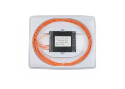 China Module type 1x4 PLC 1Meter PON Fiber Optic Splitter for sale