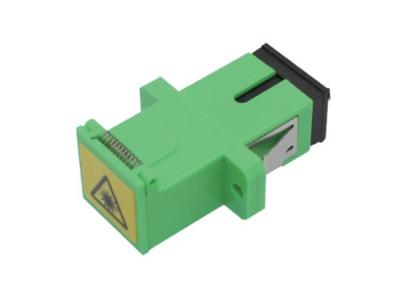China CATV SC Fiber Optic Adapter With Shutter for sale